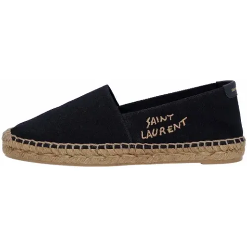 Leder espadrilles Saint Laurent - Saint Laurent - Modalova