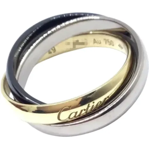 Pre-owned Gold rings , female, Sizes: ONE SIZE - Cartier Vintage - Modalova