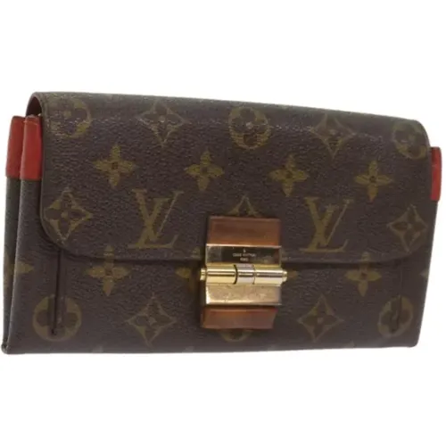 Pre-owned Canvas wallets , female, Sizes: ONE SIZE - Louis Vuitton Vintage - Modalova