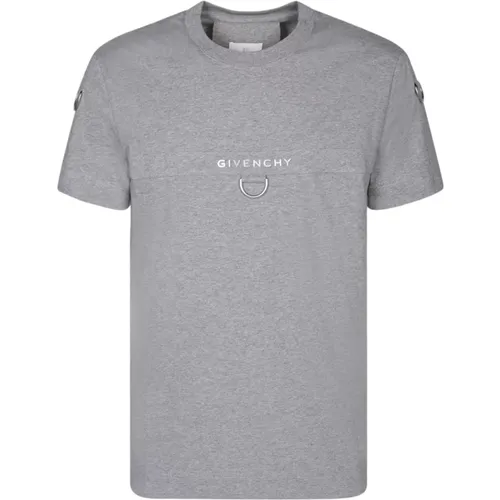 Men's Clothing T-Shirts & Polos Grey Ss24 , male, Sizes: XS, L, M, S, XL - Givenchy - Modalova