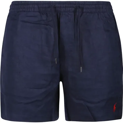 Casual Flat Front Shorts , male, Sizes: L, M - Ralph Lauren - Modalova