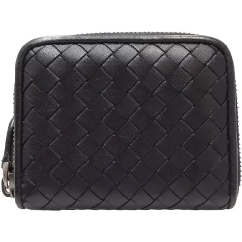 Pre-owned Leather wallets , female, Sizes: ONE SIZE - Bottega Veneta Vintage - Modalova