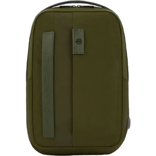 Bucket Backpack Backpack with Laptop and iPad Compartment , male, Sizes: ONE SIZE - Piquadro - Modalova
