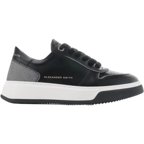 Schwarze Harrow Damen Sneakers , Damen, Größe: 37 EU - Alexander Smith - Modalova