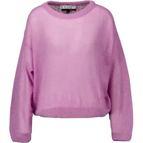 Thin Knit Sweater Women , female, Sizes: M, XL, S, XS, L - 10Days - Modalova