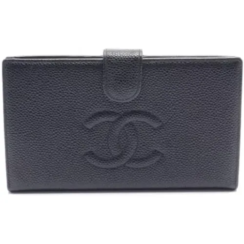 Pre-owned Leather wallets , female, Sizes: ONE SIZE - Chanel Vintage - Modalova