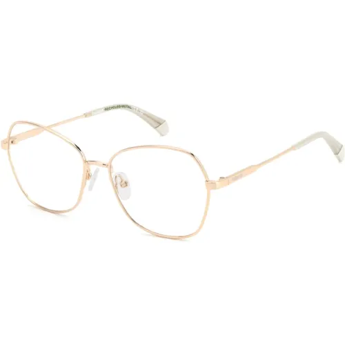 Rose Gold Eyewear Frames , female, Sizes: 56 MM - Polaroid - Modalova