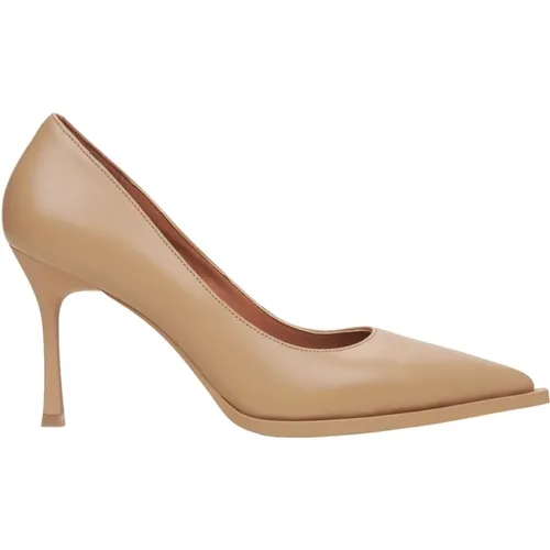 Damen Echte Leder Pumps Mit Spitzer Zehenpartie Er00115741 - Estro - Modalova