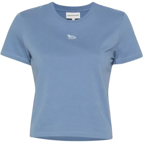 T-Shirts , Damen, Größe: S - Maison Kitsuné - Modalova