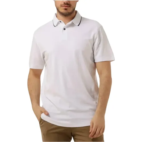 Coolmax Polo T-shirt Weiß , Herren, Größe: XL - Selected Homme - Modalova