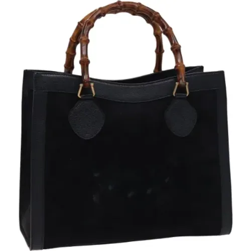 Pre-owned Suede totes , female, Sizes: ONE SIZE - Gucci Vintage - Modalova