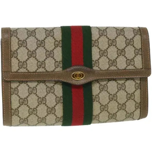 Pre-owned Canvas gucci-bags , female, Sizes: ONE SIZE - Gucci Vintage - Modalova