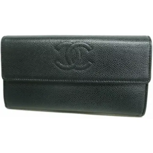 Pre-owned Leather wallets , female, Sizes: ONE SIZE - Chanel Vintage - Modalova