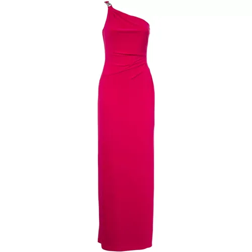 One-Shoulder Dress by Lauren , female, Sizes: XL - Ralph Lauren - Modalova