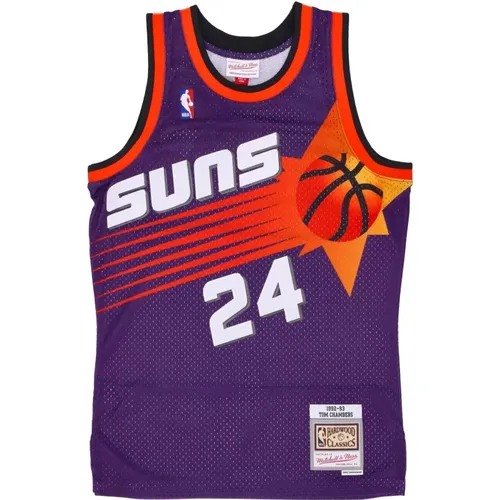 NBA Road Jersey Tom Chambers 1992-93 , Herren, Größe: S - Mitchell & Ness - Modalova