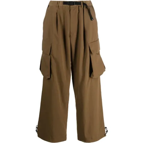 Nylon Cargo Trousers , male, Sizes: M, L - Gramicci - Modalova