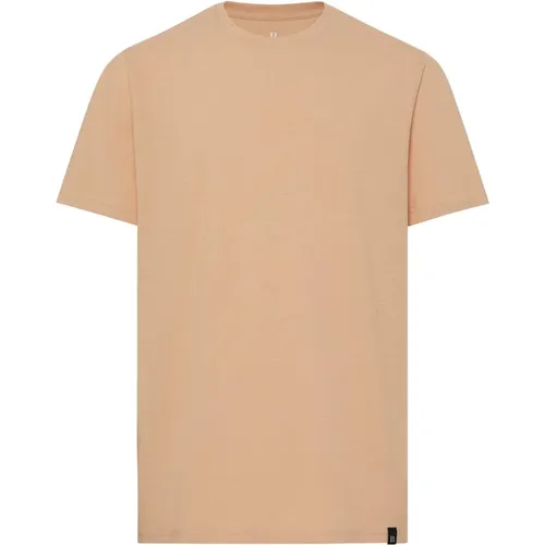 Ss Slub Baumwoll-Jersey T-Shirt,Ss Slub Cotton Jersey T Shirt,Ss Slub Cotton Jersey T-Shirt - Boggi Milano - Modalova