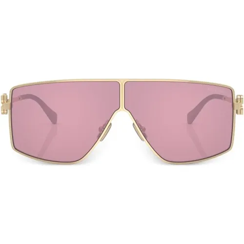 MU 51Zs Zvn50D Sunglasses , female, Sizes: 69 MM - Miu Miu - Modalova