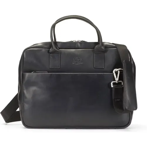 Laptop Bag Stanley , male, Sizes: ONE SIZE - Howard London - Modalova