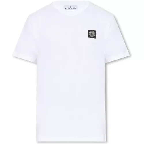 T-Shirt mit Logo , Herren, Größe: 3XL - Stone Island - Modalova