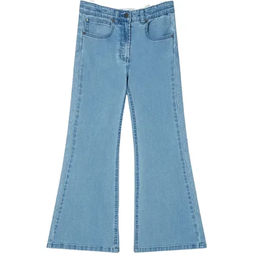 Kinder Hellblaue Flared Jeans - Stella Mccartney - Modalova