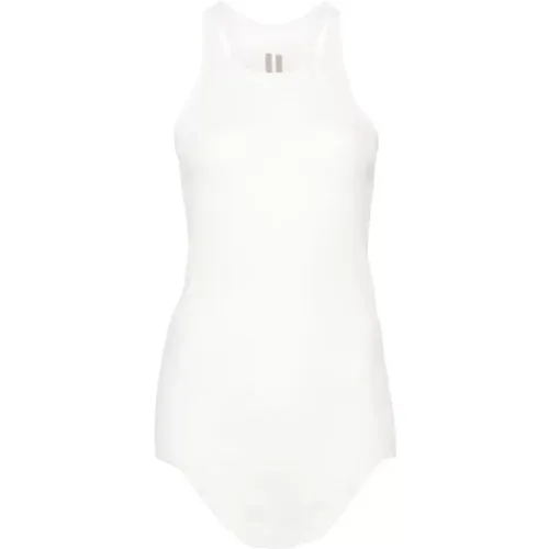 Milk Rib Sleeveless Top , female, Sizes: S - Rick Owens - Modalova