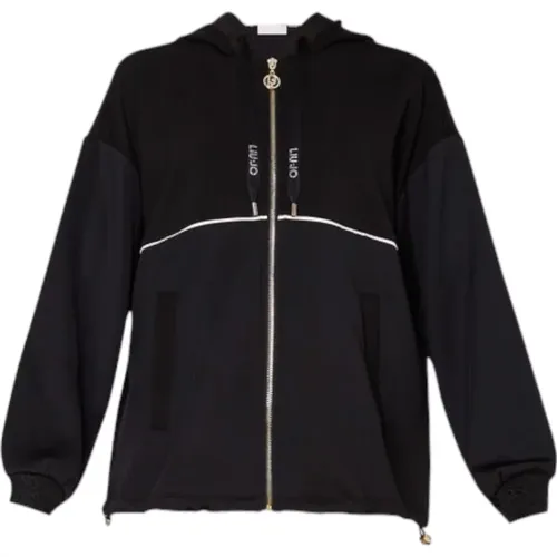 Damen Zip Hoodie , Damen, Größe: M - Liu Jo - Modalova