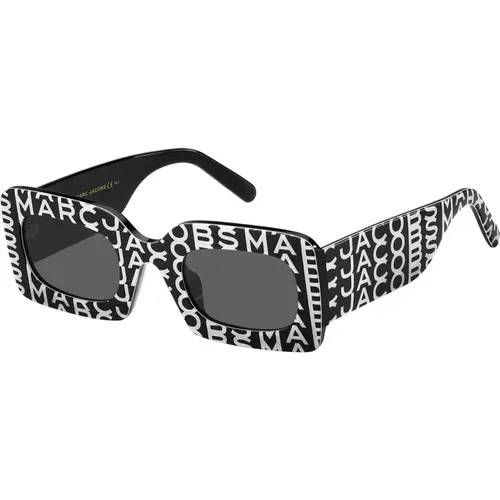 Womens Sunglasses with Micro-Strass Detailing , unisex, Sizes: 50 MM - Marc Jacobs - Modalova