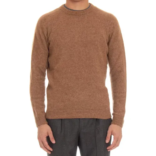 Luxuriöser Kaschmir-Seiden Pullover , Herren, Größe: XL - Roberto Collina - Modalova