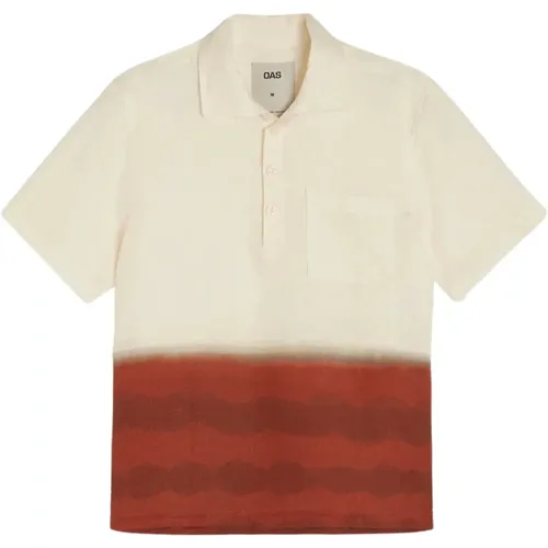 Boho Linen Shirt , male, Sizes: L, XL, M - OAS - Modalova