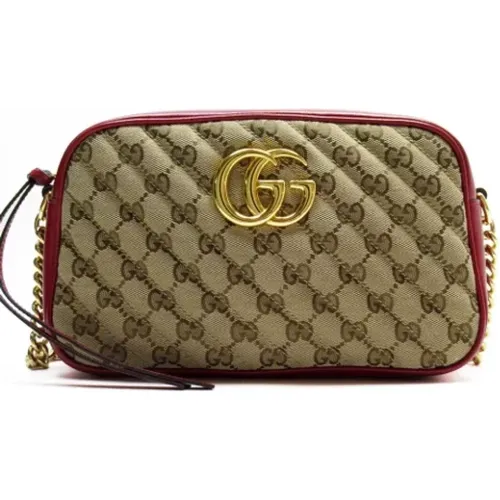 Pre-owned Canvas gucci-bags , female, Sizes: ONE SIZE - Gucci Vintage - Modalova