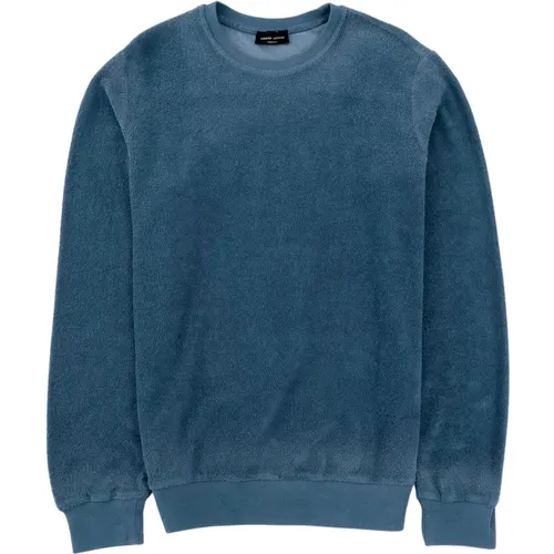 Terry Sweatshirt , male, Sizes: XL, L, M - Roberto Collina - Modalova