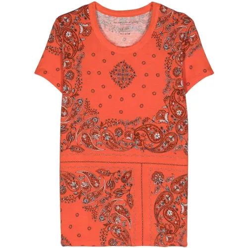 All Over Print T-shirts , Damen, Größe: M - majestic filatures - Modalova