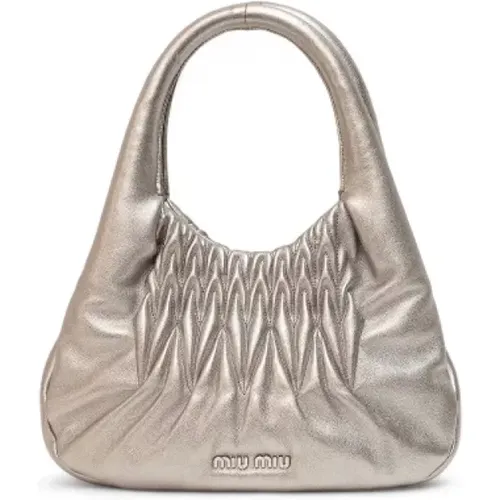 Pre-owned Fabric handbags , female, Sizes: ONE SIZE - Miu Miu Pre-owned - Modalova