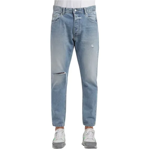 Straight Jeans , male, Sizes: W34 - Icon Denim - Modalova