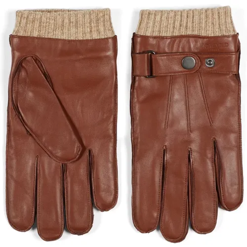 Hochwertige braune Lederhandschuhe für Männer , Herren, Größe: XL - Howard London - Modalova