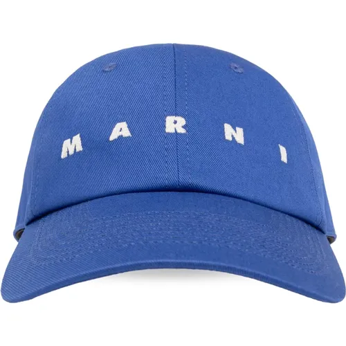 Cap with a visor , male, Sizes: S, M - Marni - Modalova