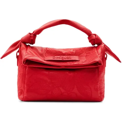 Handbags,Rote Blumen Multifunktionstasche - Desigual - Modalova