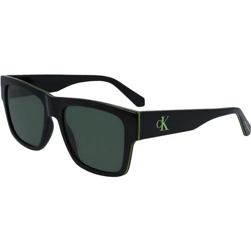 Sunglasses Ckj23605S-001 , male, Sizes: 56 MM, ONE SIZE - Calvin Klein - Modalova