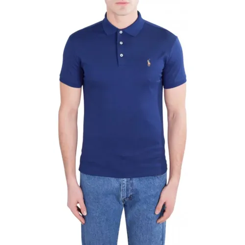 Short Sleeve Pima Cotton Polo , male, Sizes: S - Polo Ralph Lauren - Modalova