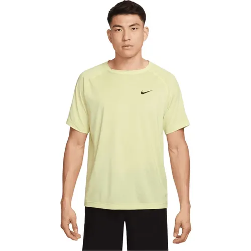 Kurzarm T-Shirt für Aktive Bekleidung , Herren, Größe: XL - Nike - Modalova