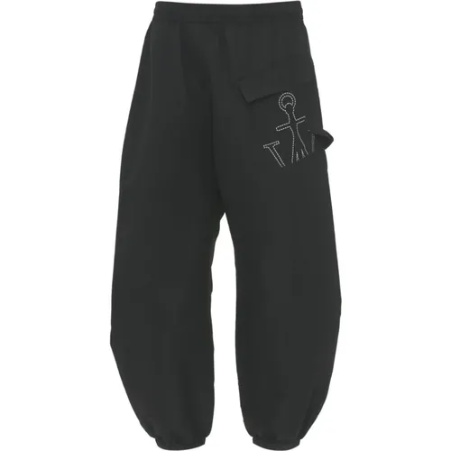 Anchor Logo Jogging Pants , male, Sizes: L, M, 2XS, XS - JW Anderson - Modalova