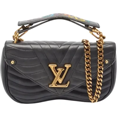 Pre-owned Leather louis-vuitton-bags , female, Sizes: ONE SIZE - Louis Vuitton Vintage - Modalova