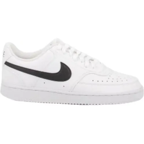 Weiße Court Vision Low Sneakers , Herren, Größe: 40 EU - Nike - Modalova