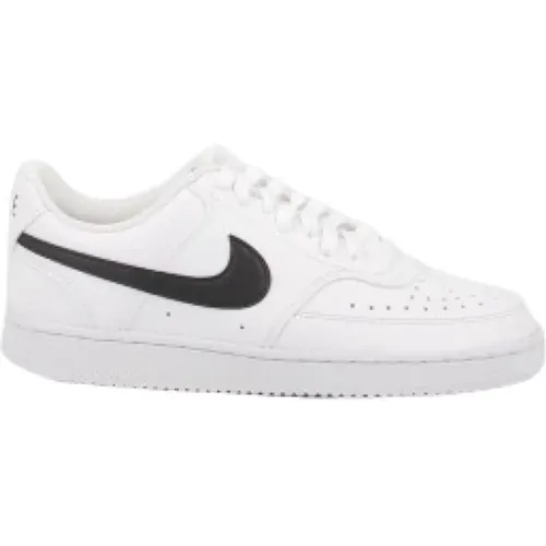 Weiße Court Vision Low Sneakers , Herren, Größe: 44 1/2 EU - Nike - Modalova