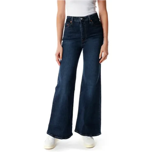 Levi's, Hohe Taille Bell Wide Leg Jeans , Damen, Größe: W27 L34 - Levis - Modalova