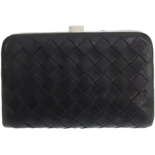 Pre-owned Leather wallets , female, Sizes: ONE SIZE - Bottega Veneta Vintage - Modalova