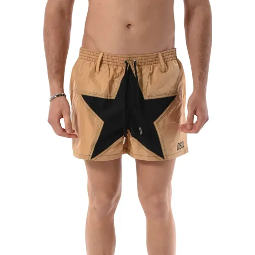 Boxer Shorts with Star Insert , male, Sizes: XL, S, L, M - Dsquared2 - Modalova