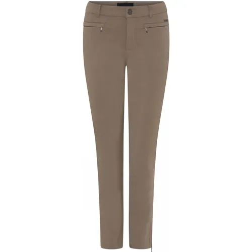 Stylish Zipper Straw Pants , female, Sizes: XS - C.Ro - Modalova