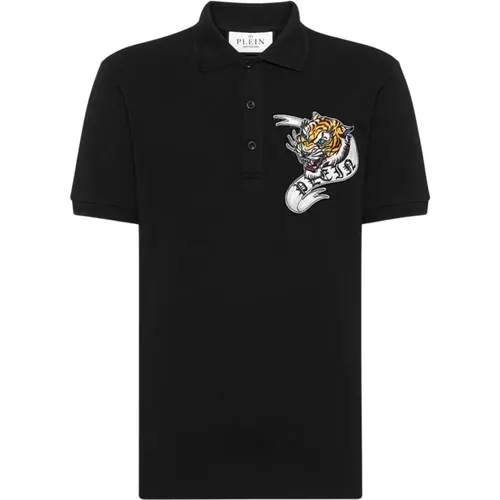 Klassisches Polo Shirt , Herren, Größe: 2XL - Philipp Plein - Modalova